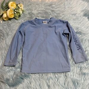 Rugged Butts Blue Long Sleeve Rash Guard Sz 18-24 months